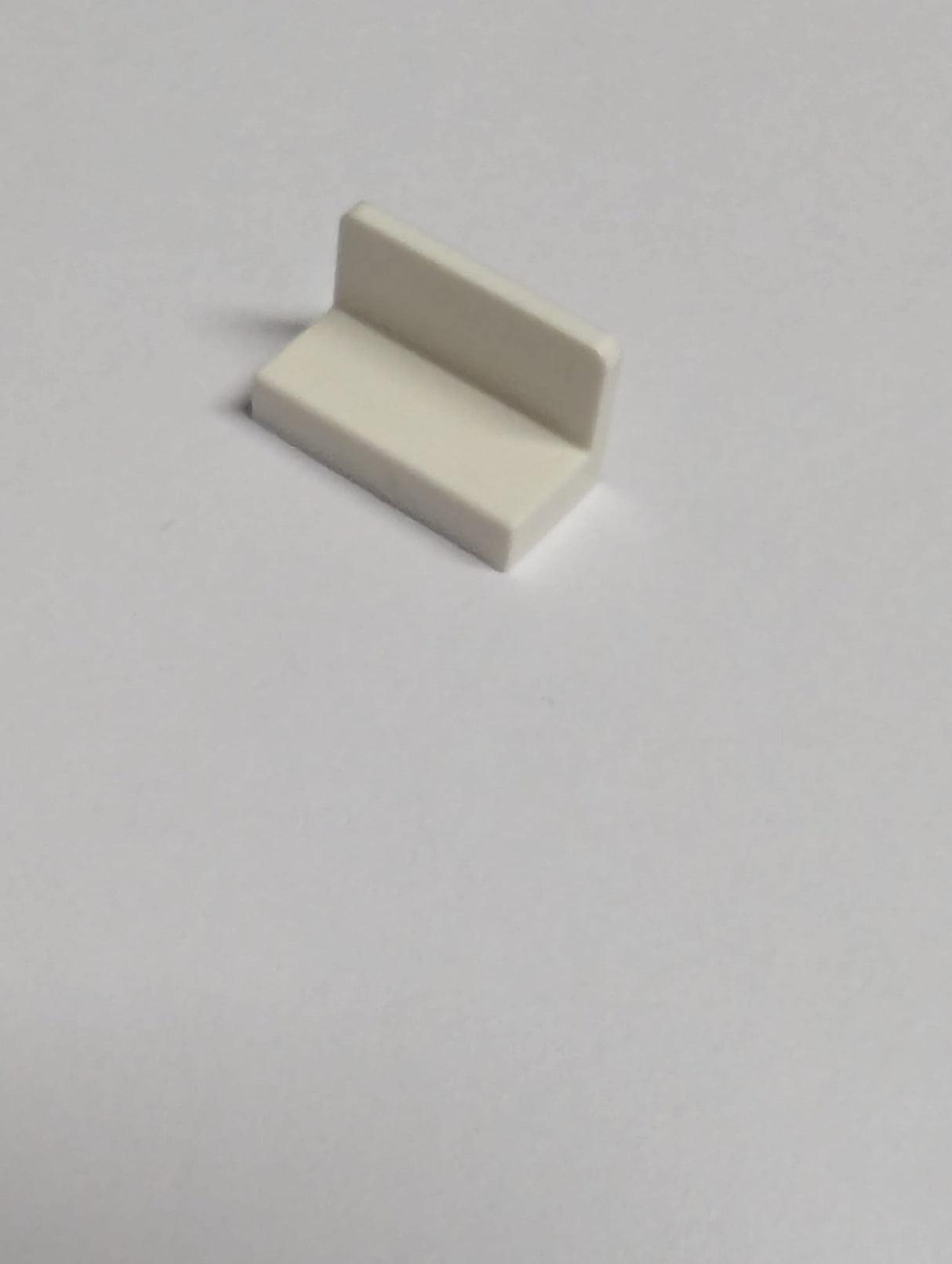 NEU Panel 1 x 2 x 1 mit abgerundeten Ecken weiß