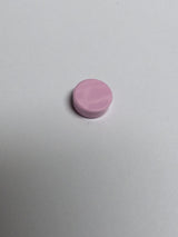 NEU Fliese, rund 1 x 1 rosa