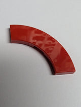 NEU Fliese rund, Ecke 3 x 3 Macaroni rot