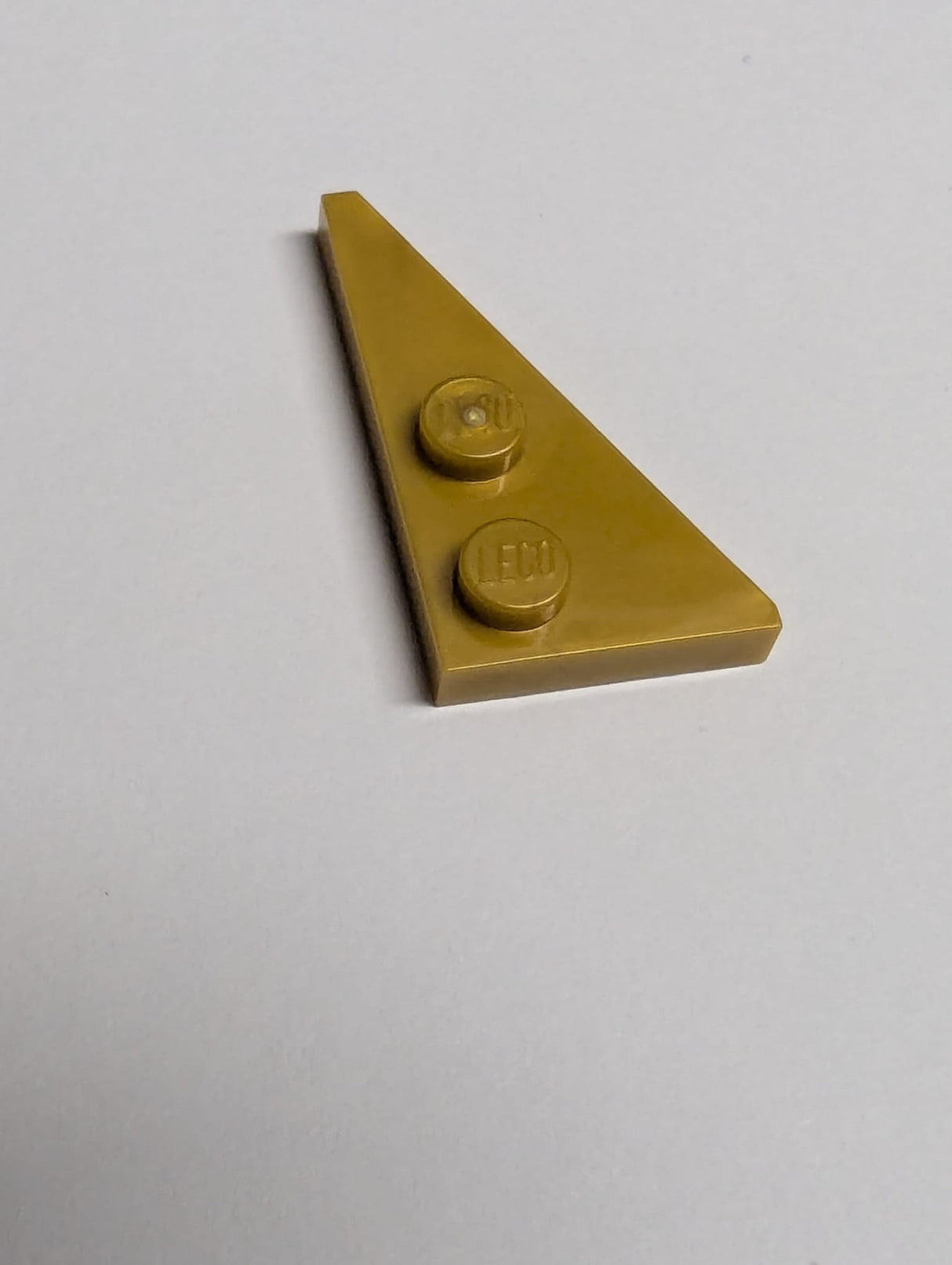 NEU Flügelplatte 4 x 2 rechts spitz pearlgold