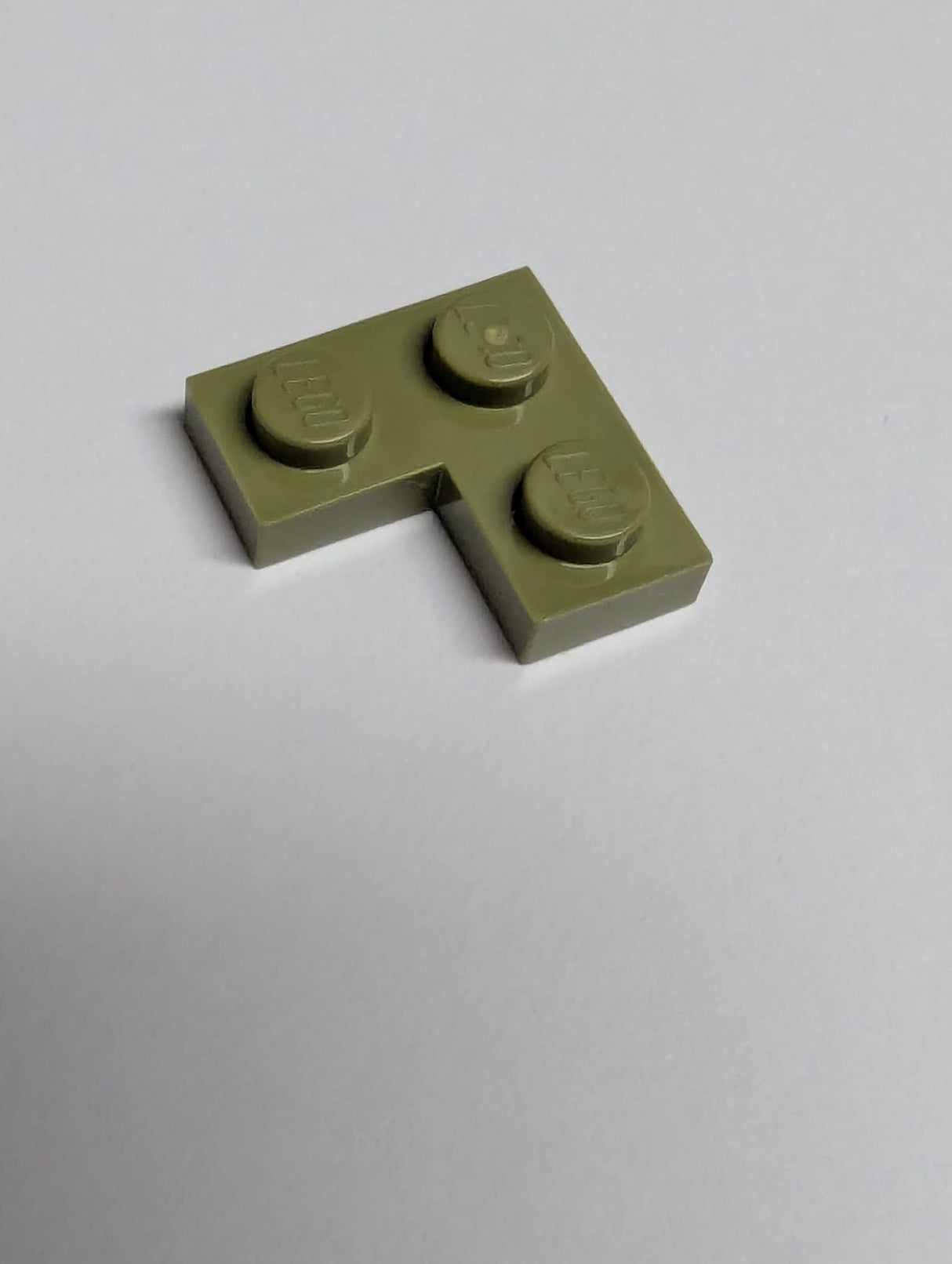 NEU 2 x 2 Eckplatte Olivgrün