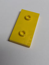NEU Platte modifiziert 2 x 4 mit 2 Noppen (doppel Jumper) gelb