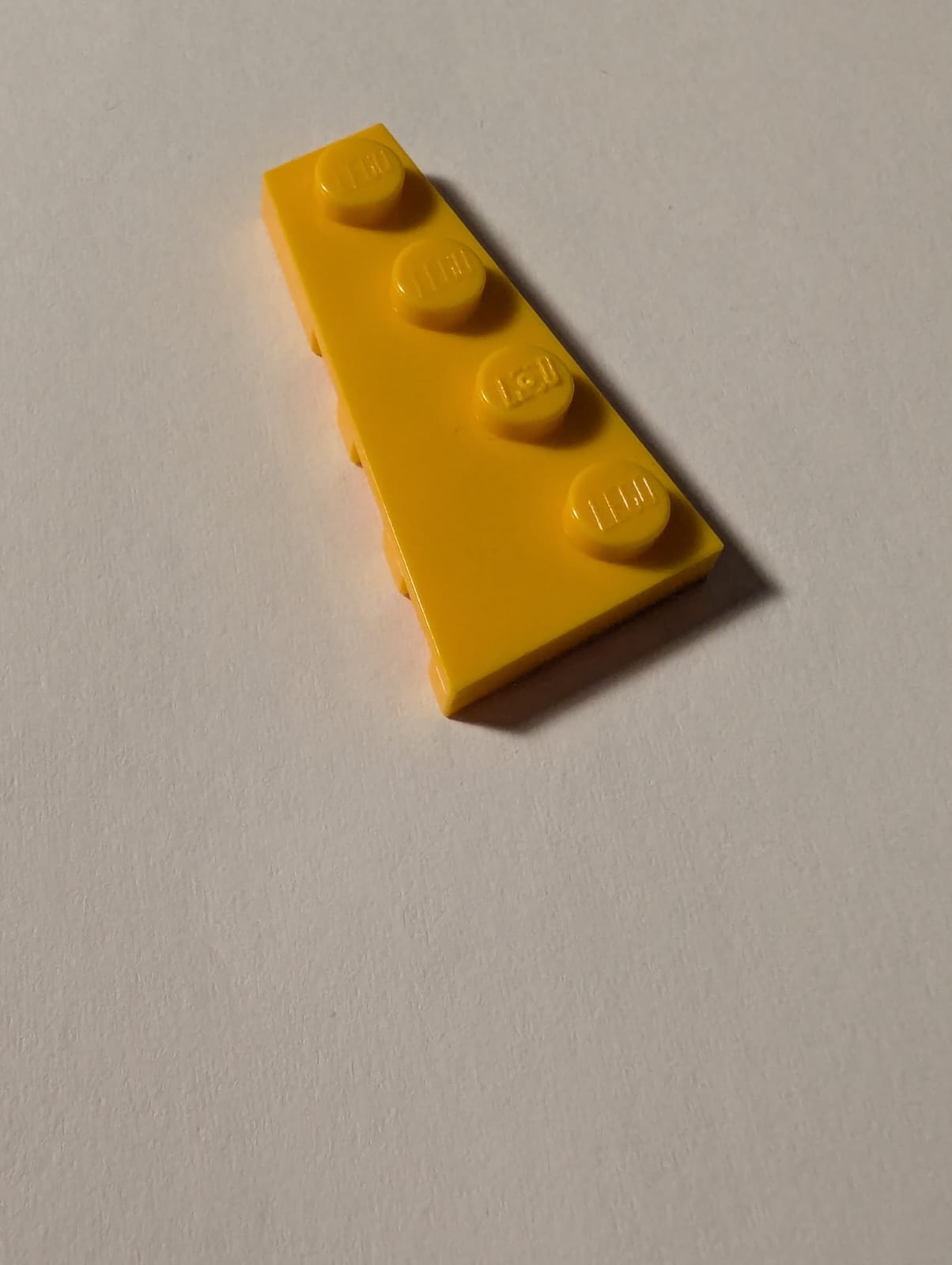 NEU Flügelplatte 4 x 2 links hellorange