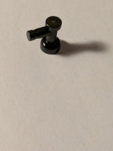 NEU Tap 1 x 1 without Hole in Nozzle End schwarz black