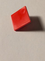 NEU Strassenschild 2x2 Quadrat mit offenem O-Clip schwarz rot