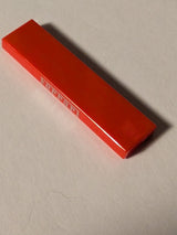NEU Fliese 1 x 4 mit silbernem Ferrari-Logo-Muster rot