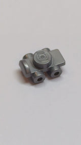 Minifigur Schuhe Rollschuhe pearlsilber