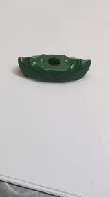 Minifiguren Rüstung Schulterpolster mit Rillen dunkelgrün