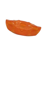 Minifiguren Rüstung Schulterpolster mit Rillen transparent orange
