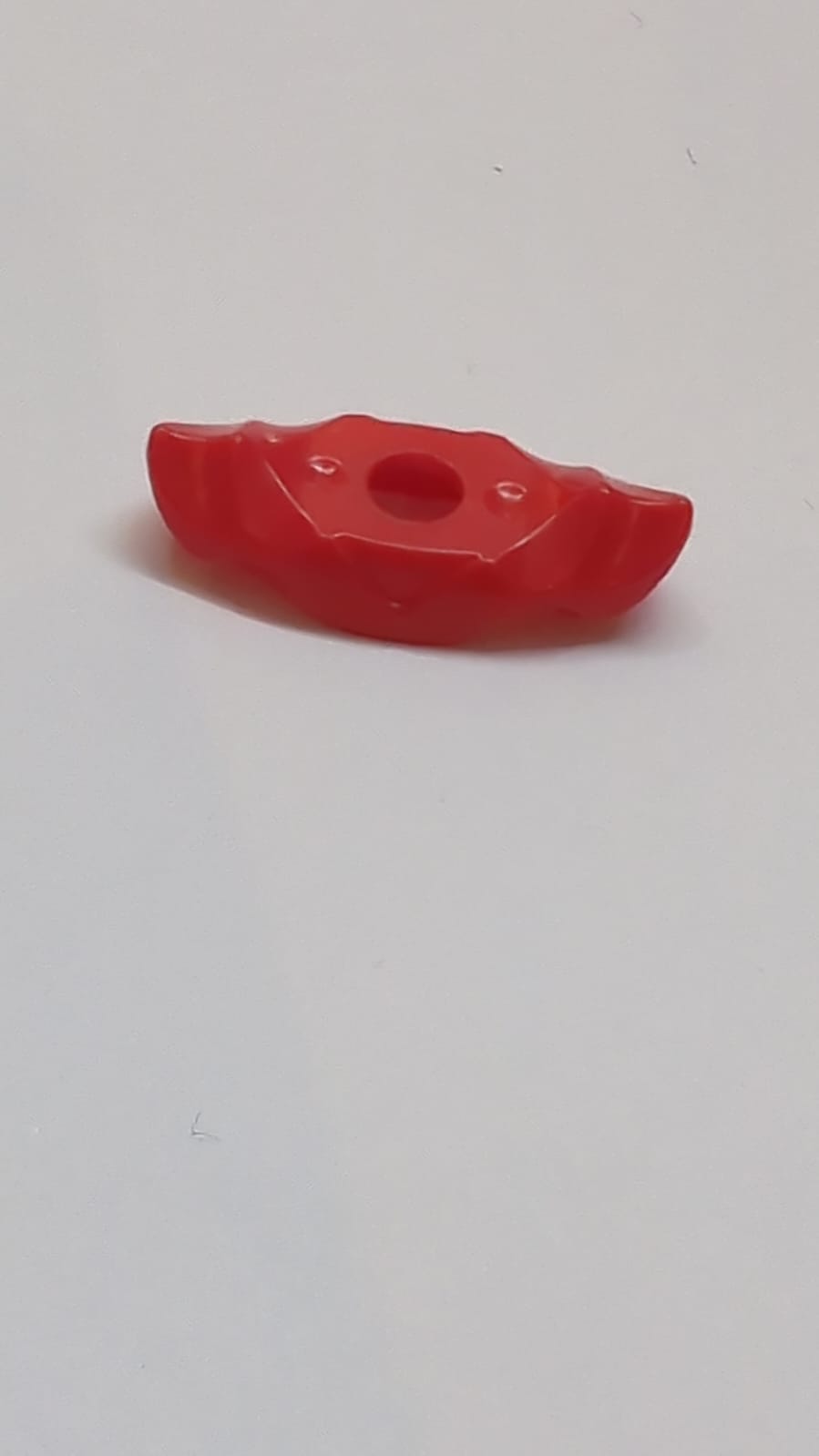 Minifiguren Rüstung Schulterpolster mit Rillen rot