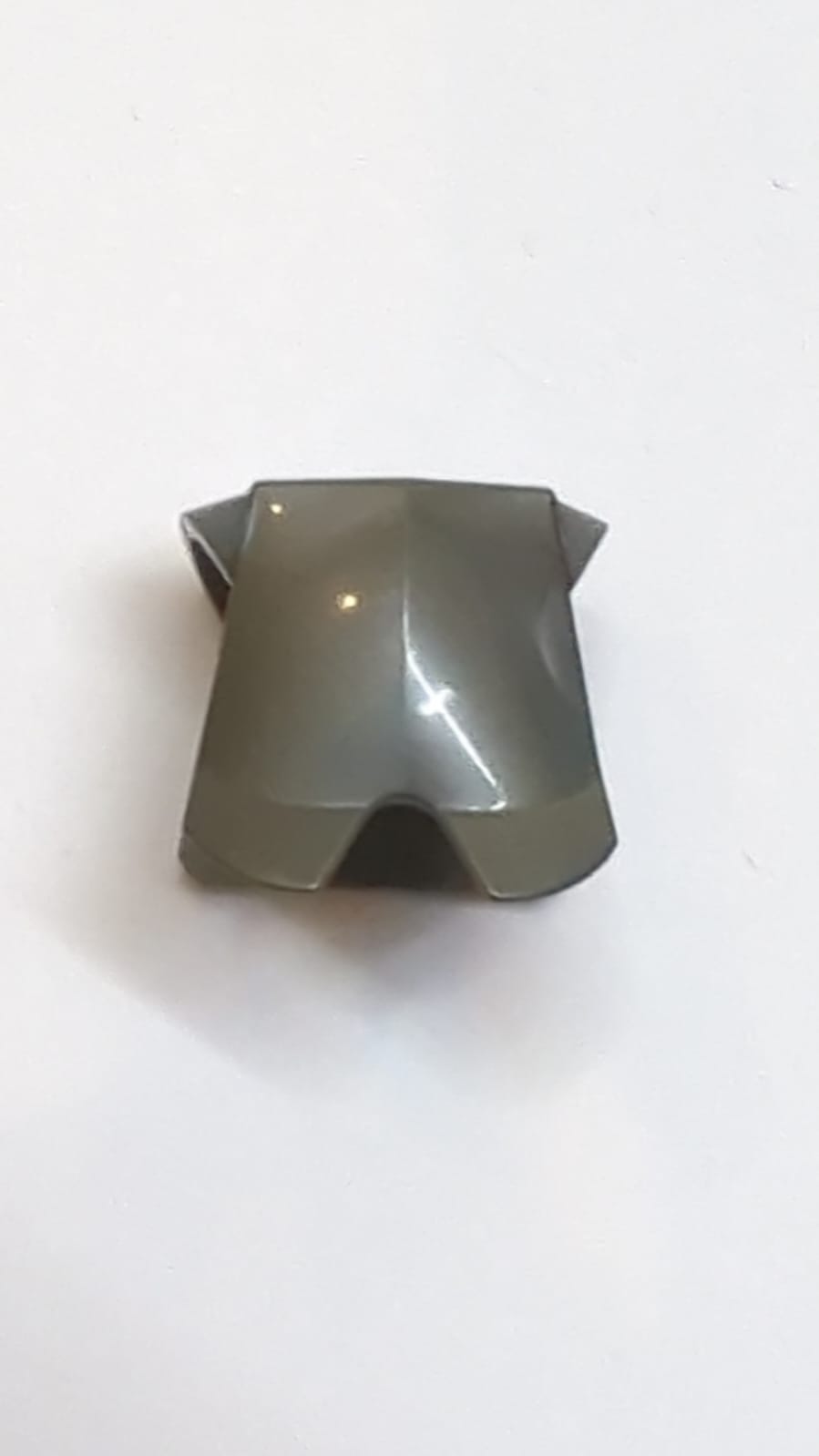 Utensil Minifigur Rüstung mit Beinschutz titan