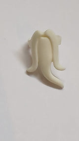 Minifiguren-Bart, schick weiß