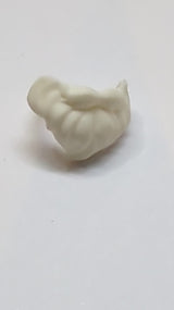Minifigur Bart, mittellang weiß