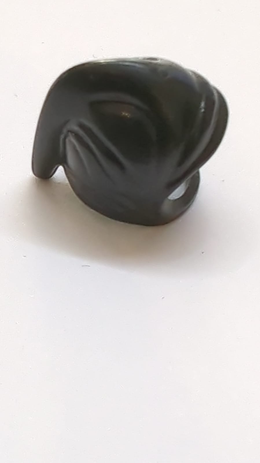 Minifigur, Kopfbedeckung Kapuze schwarz