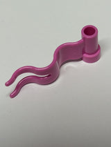 NEU Flag 4 x 1 Wave Right knallpink dark pink