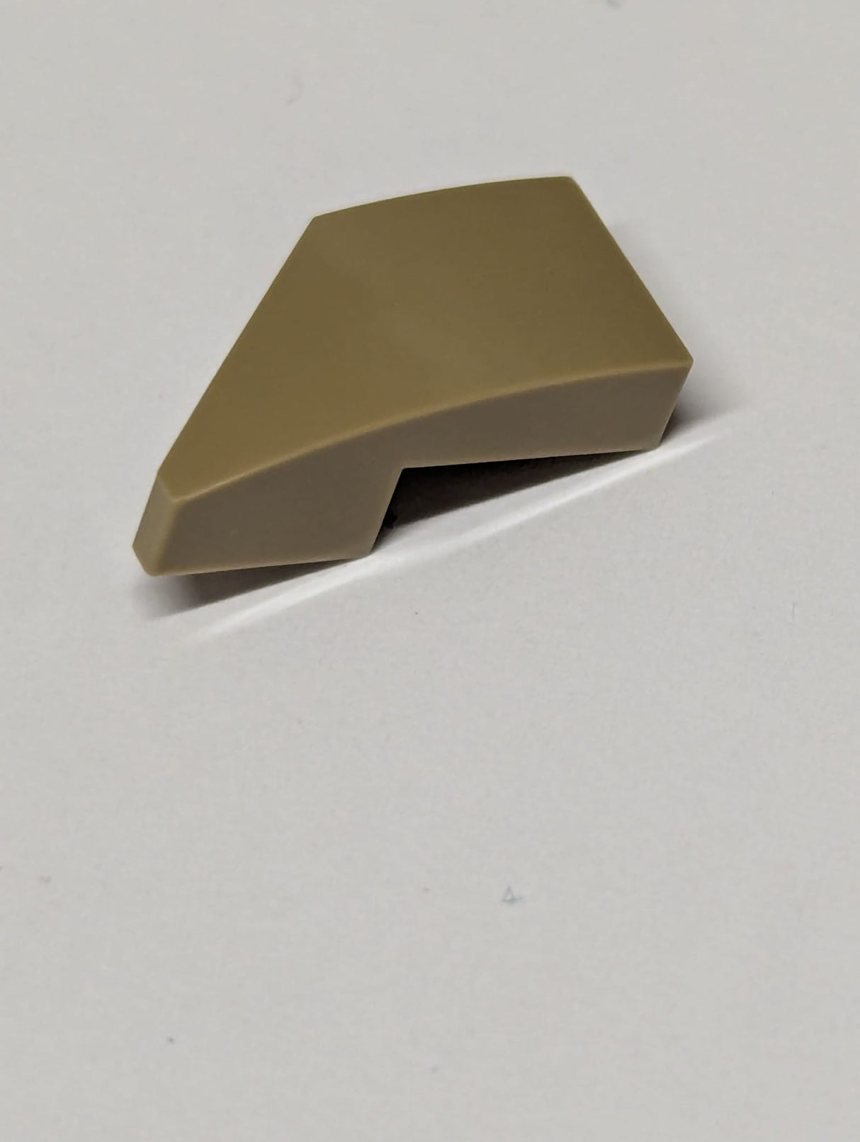 NEU Fliese gebogen Keil 2 x 1 x 2/3 Rechts dunkelbeige