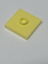 NEU Plate, Modified 2 x 2 with Groove and 1 Stud in Center (Jumper) hellgelb bright light yellow