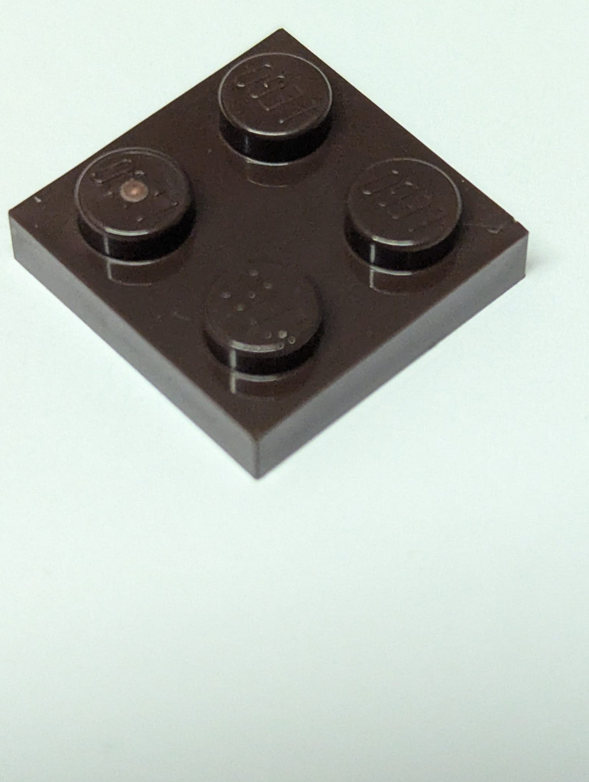 NEU Platte 2 x 2 dunkelbraun