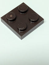 NEU Platte 2 x 2 dunkelbraun
