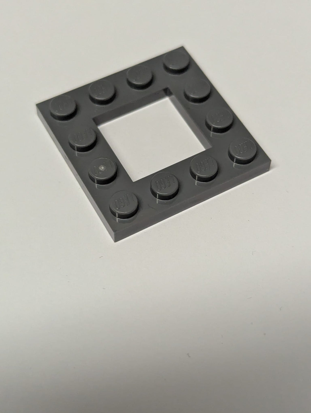 NEU Plate, Modified 4 x 4 with 2 x 2 Open Center neudunkelgrau dark bluish gray