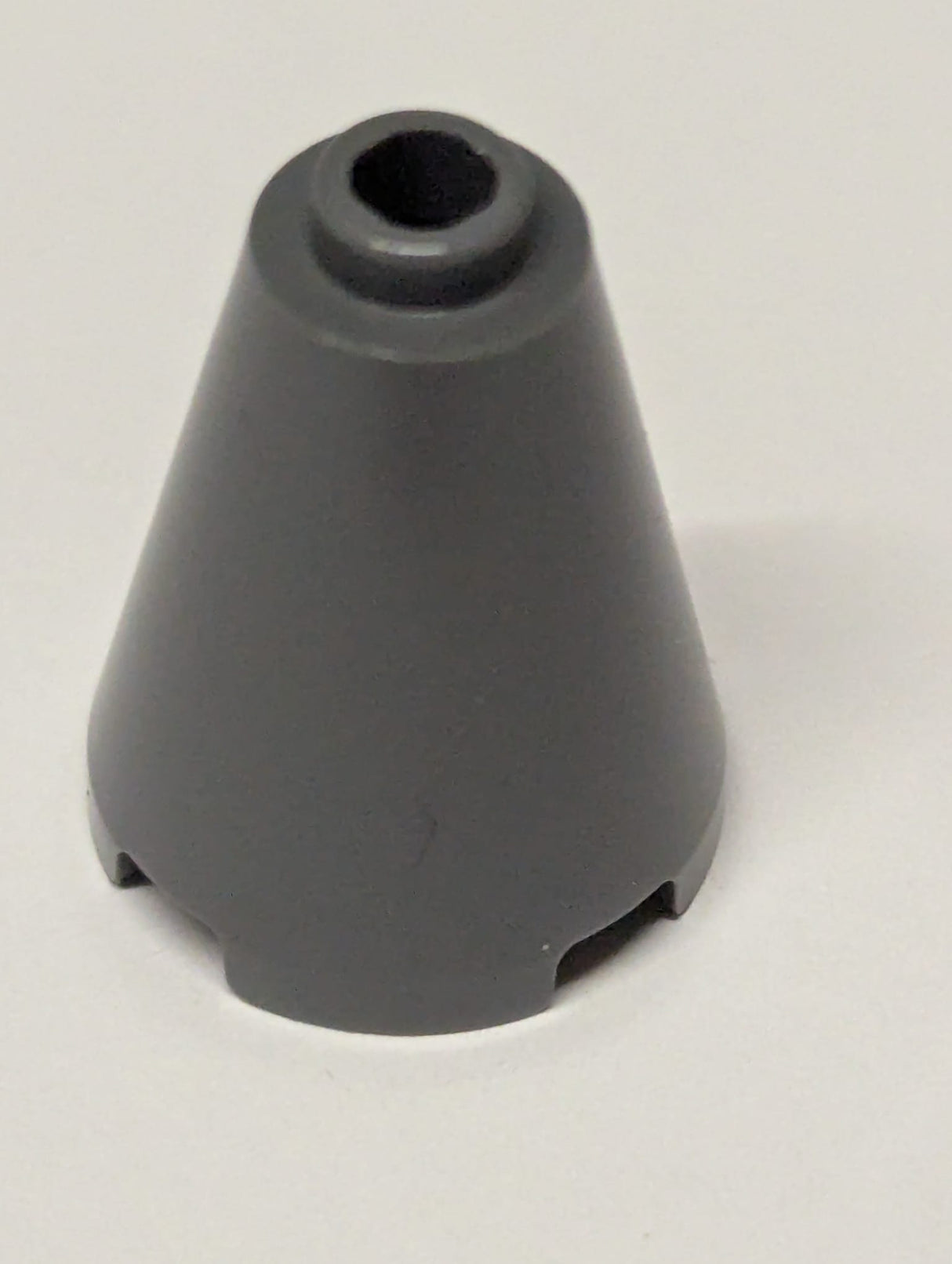 NEU Kegel 2 x 2 x 2 - offene Noppe neudunkelgrau