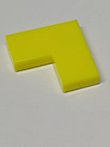 NEU Fliese 2 x 2 Ecke neongelb