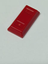 NEU Minifigure, Utensil Ingot / Bar rot red