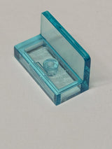 NEU Panel 1 x 2 x 1 mit abgerundeten Ecken transparent hellblau