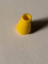 NEU Cone 1 x 1 with Top Groove gelb yellow
