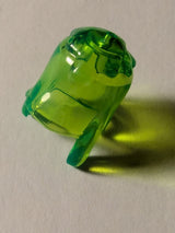 NEU Minifigur, Kopfbedeckung, Schleim transparent mediumgrün