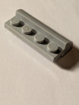 NEU Schräge, gebogen 2 x 4 mit 4 versenkten Noppen neuhellgrau