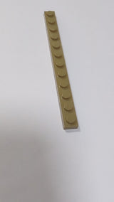 NEU Platte 1 x 12 dunkelbeige