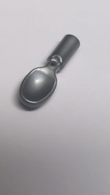 NEU Minifigur Zubehör, Löffel, Griff mit flachem Ende pearlsilber
