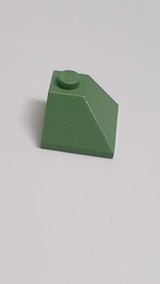 2x2 Schräge 45 Doppelkonvexe Ecke sandgrün