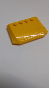 4x6x2/3 Keil  Dreifach gebogen hellorange