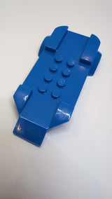 4x10 Basis Fahrzeug mit schräger Front blau