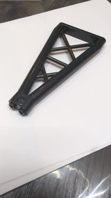 1x6x10 Stütze / Träger dreieckig schwarz