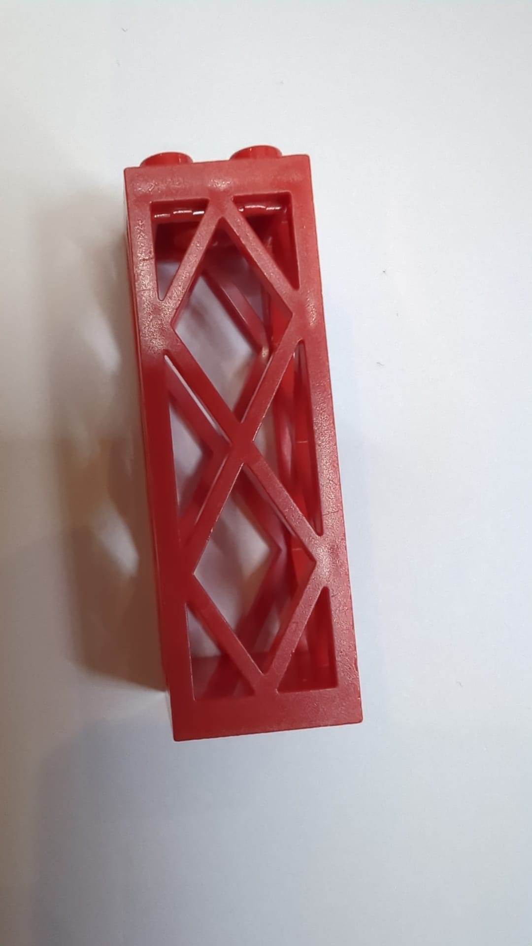 Trägerstütze 2x2x5 Gitterpfeiler rot