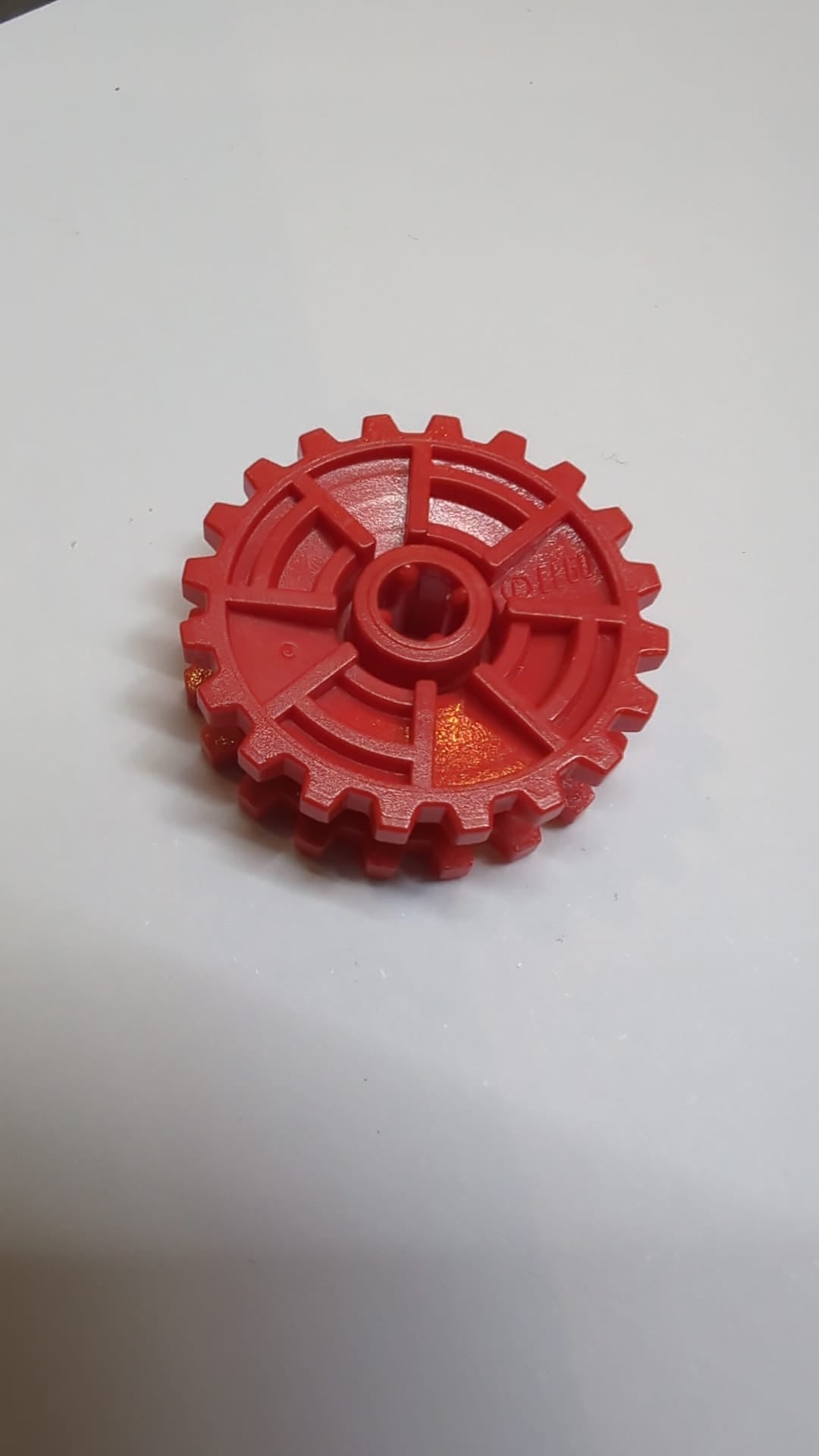 Technic Kettenrad Doppelt Dünn rot
