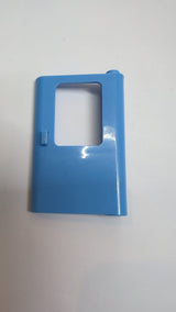 Tür 1x4x5 für Zug rechts, dünner Support unten mittelblau