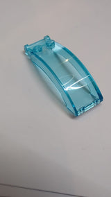 Windschutzscheibe 6x2x2 mit Handgriff transparent hellblau
