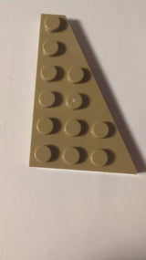 NEU Keilplatte 6 x 4 rechts dunkelbeige