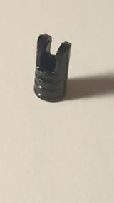 NEU Scharnier Zylinder 1 x 2 mit 2 Fingern und Achsloch ohne Slots schwarz