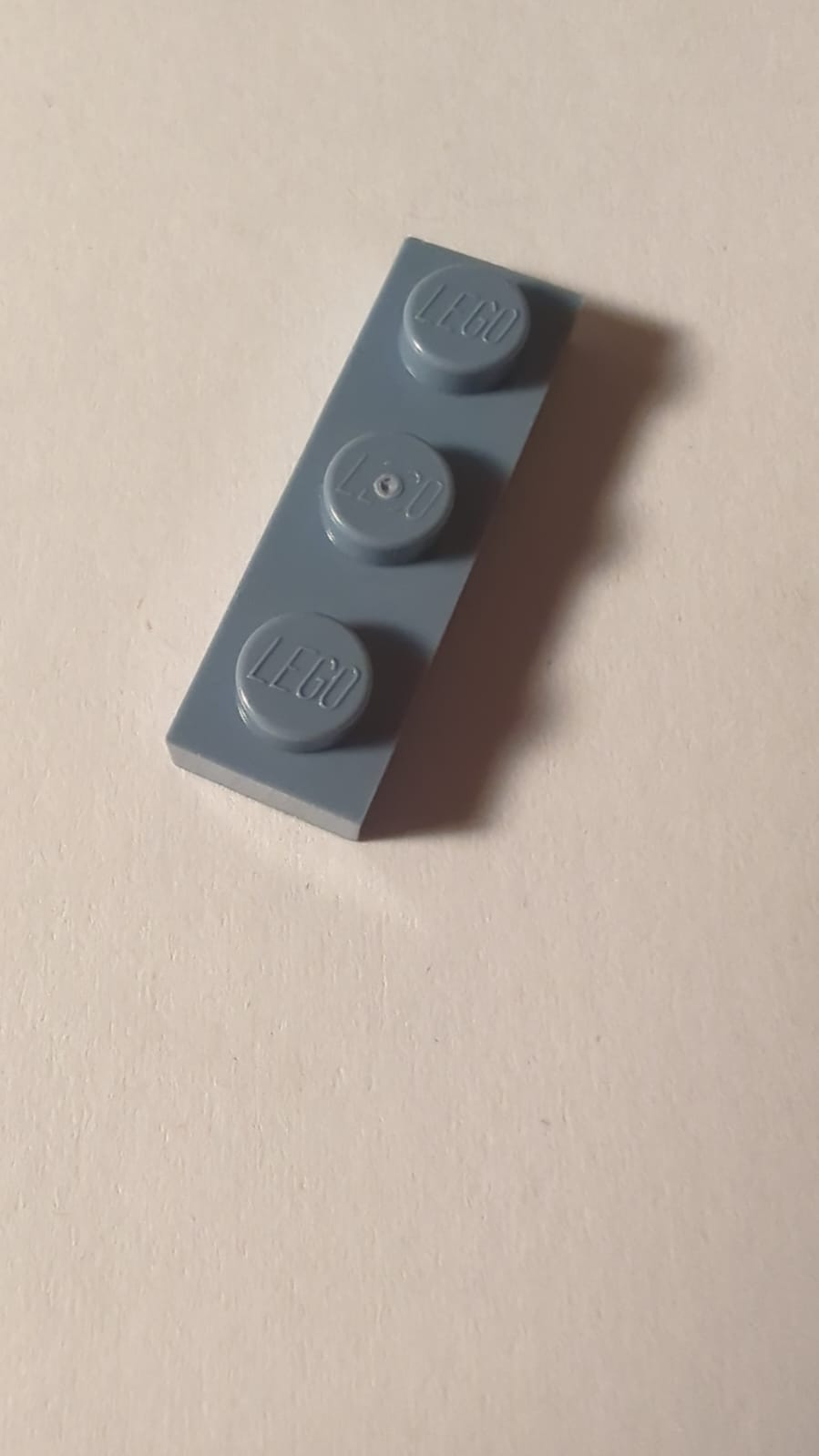 NEU Platte 1 x 3 sandblau