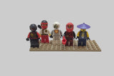 Bunte Tüte mit diesen 5 Minifiguren aus dem Bereich Ninjago njo10