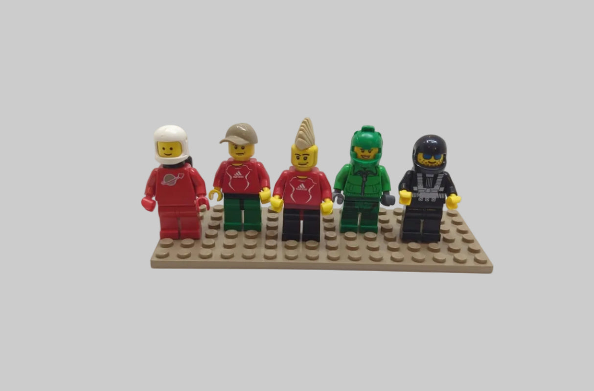 Bunte Tüte mit diesen 5 Minifiguren aus dem Bereich City cty86