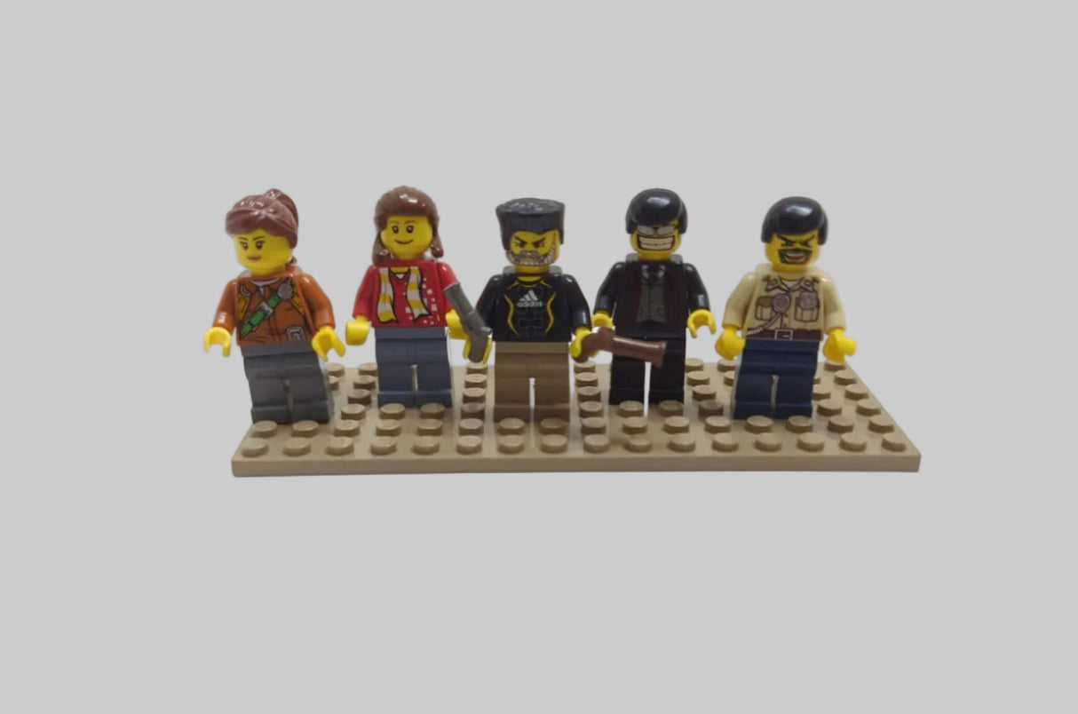 Bunte Tüte mit diesen 5 Minifiguren aus dem Bereich City cty90
