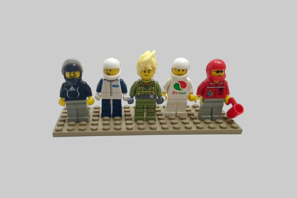 Bunte Tüte mit diesen 5 Minifiguren aus dem Bereich City cty91