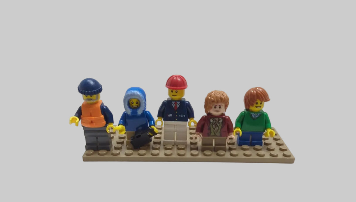 Bunte Tüte mit diesen 5 Minifiguren aus dem Bereich City cty94