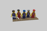 Bunte Tüte mit diesen 5 Minifiguren aus dem Bereich City cty106